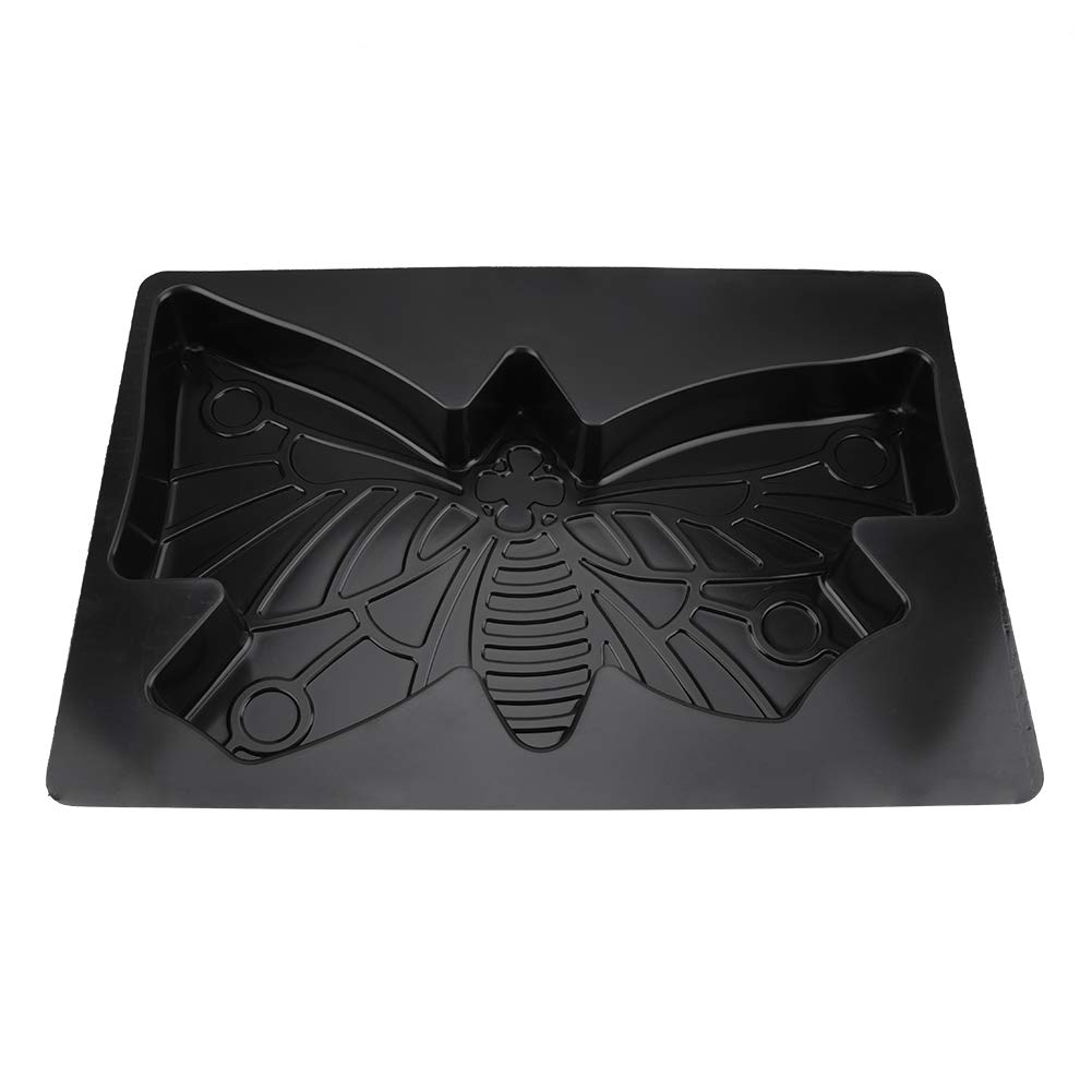 Moule Papillon Béton, Forme Tremplin ABS Réutilisable 44x31x4.5 cm pour Création Passerelles Artistiques Jardin Décoration Extérieure