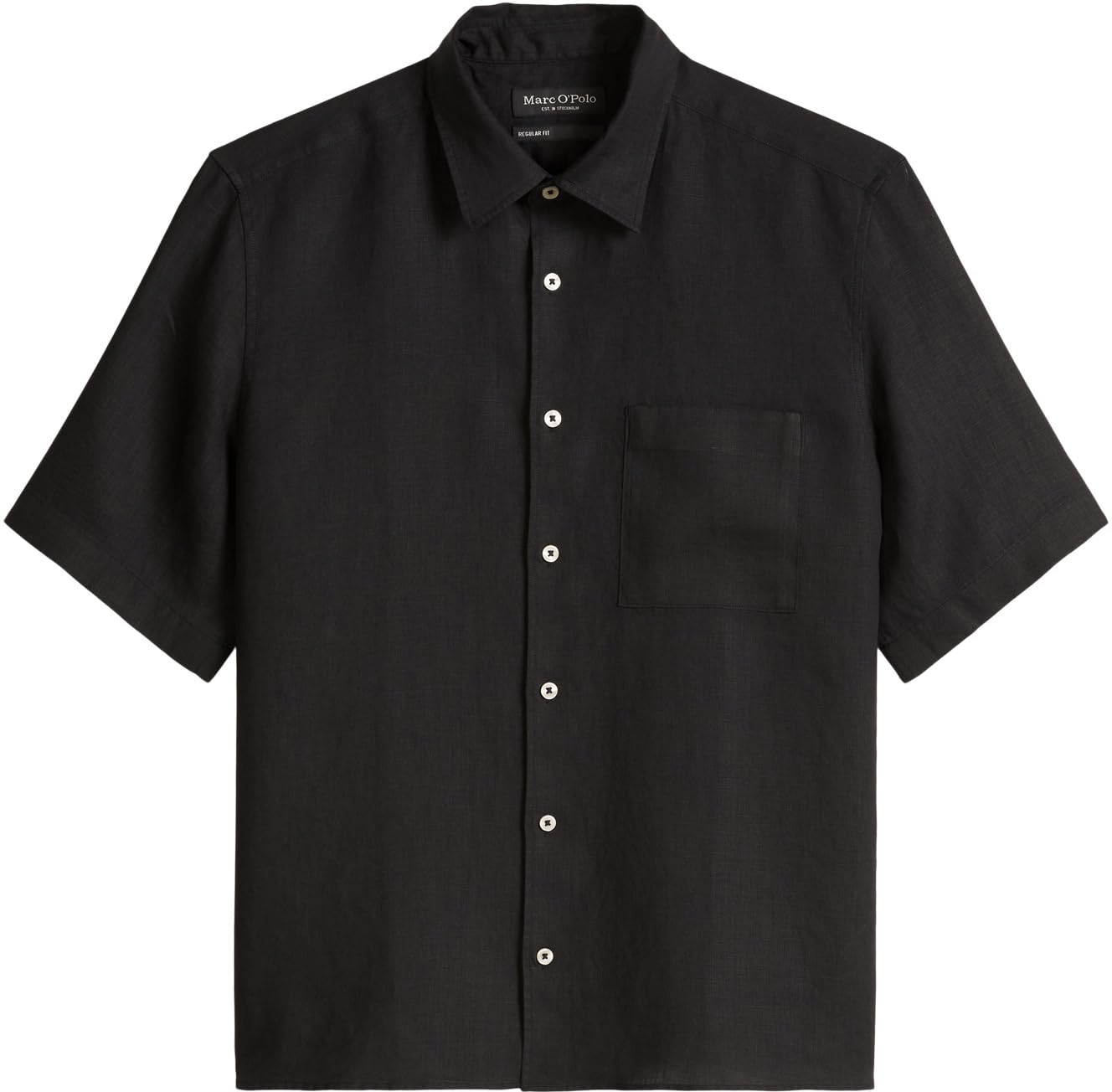 Marc OߴPolo Uomo Camicia in lino a maniche lunghe regular fit