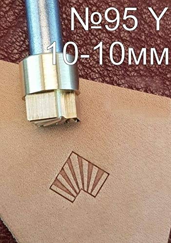 Leather Working Tools Carving Punches Stamp Craft Saddle Brass #95Y