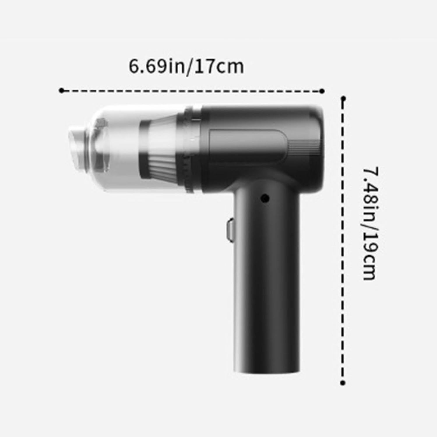 Handheld Cordless Car Vacuum 15000PA Small Cleaner,100W Super Suction Power Vacuum Portable and Rechargeable Cleaner