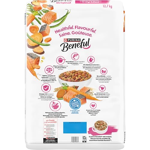 Beneful Originals Dry Dog Food, Real Salmon - 12.7 kg Bag image 8