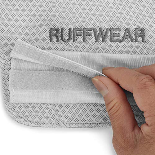 Ruffwear Kühlender Brustschutz für Hunde, Kompatibel mit bestimmten Ruffwear Geschirren und Hunderucksäcken, Größe: S, Grau, Core Cooler, 3085-033S