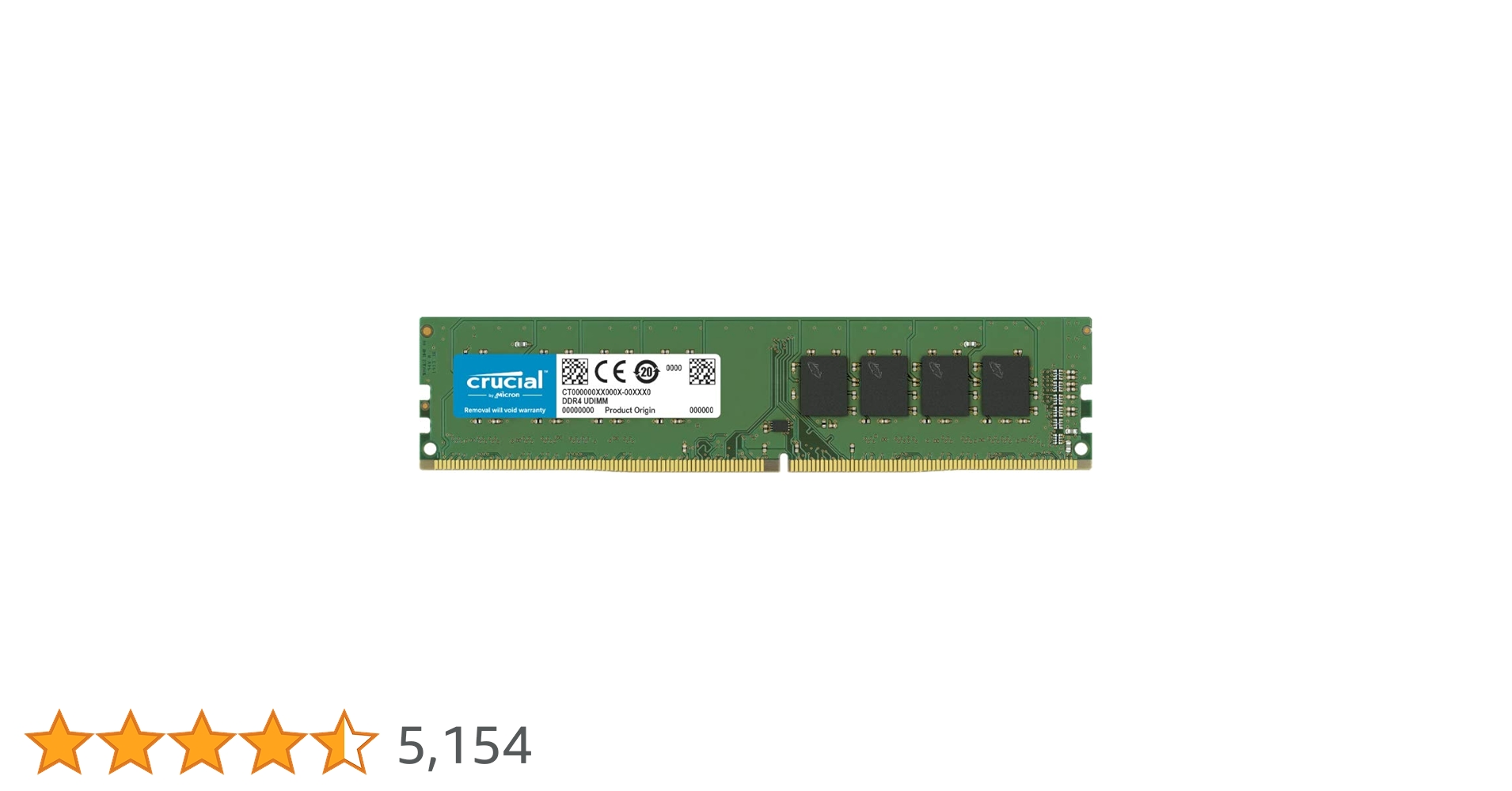 PCパーツ crucial - crucial CT2K8G4DFS8266 Crucial 8GB, 288-pin DIMM, DDR4 PC4-21300, at Amazon.com