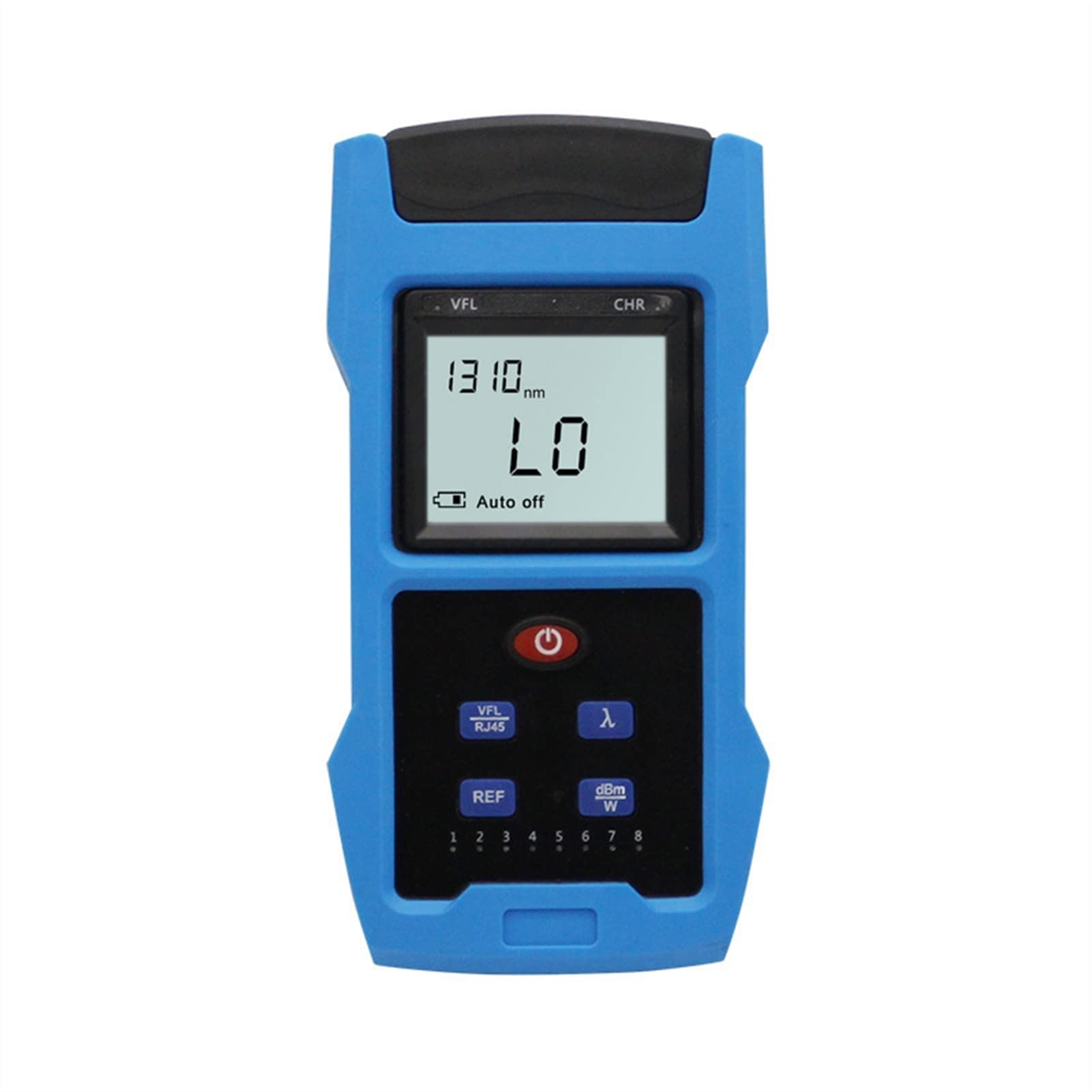 GZDZHP Handheld fiber optic tester 12 Km Optical Power Red Light Integrated Machine Rechargeable Optical Fiber Light Decay Test Optical Power Meter Red Light Pen Network Cable Test Optical fiber cable