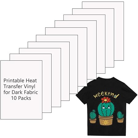 printable heat transfer vinyl paper inkjet printer iron on htv for dark