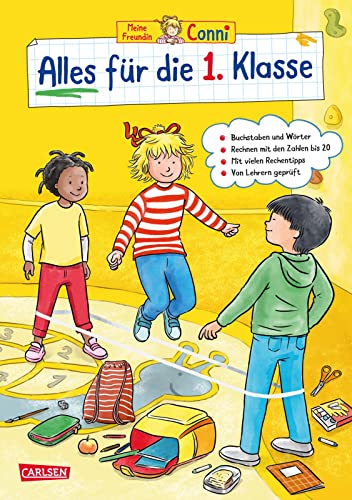 Conni Gelbe Reihe (Beschäftigungsbuch): Alles für die 1. Klasse: Geschenk zur Einschulung: Tolles Lernbuch ab 5 Jahren mit vielen Schreib-, Lese- und Matheübungen