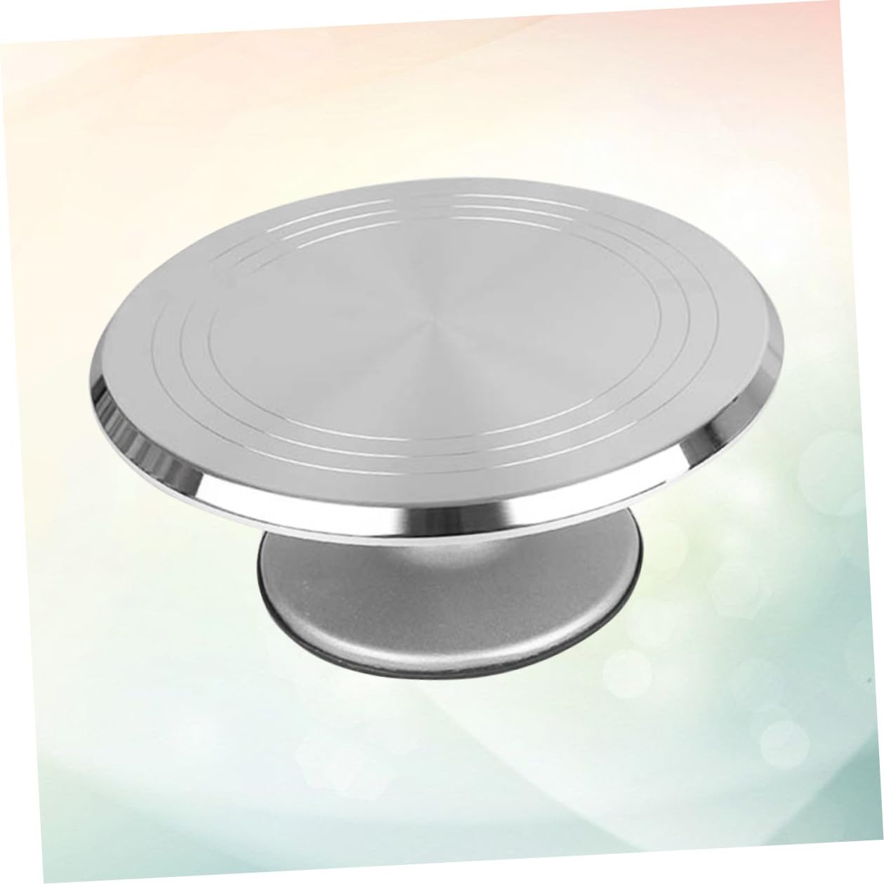 e Rotazione a 360 Gradi Design Antiscivolo in Lega di Alluminio 30 Cm per Torta per Decorazione Dolci e Pasticceria
