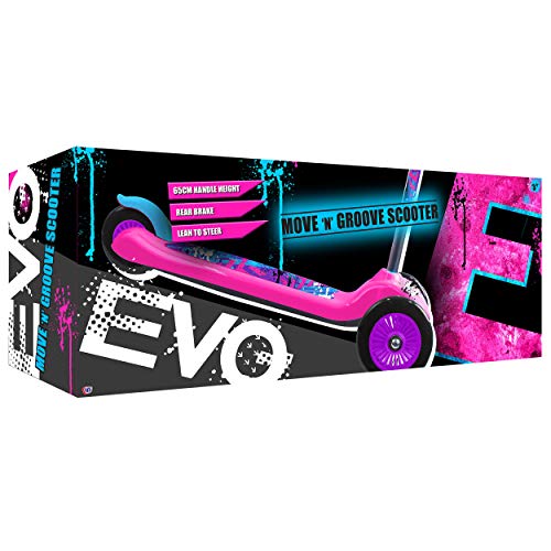 EVO Roze Move & Groove Scooter | Kids 3-wiel Scooter Perfect voor jongens en meisjes - Afbeelding 5