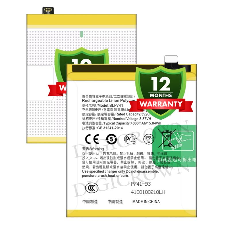 Image of Original BLP741 Battery Compatible for Realme X2 | Realme XT - (4000mAh) - 1 Year Warranty DF7