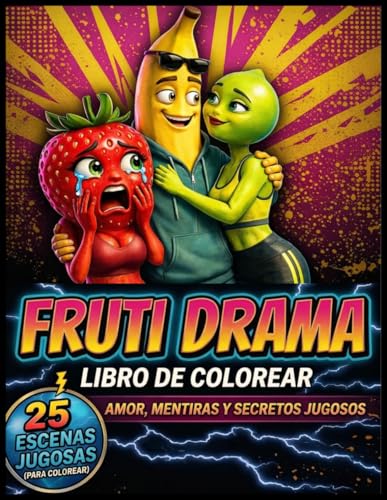 Imagen de Fruti Drama Libro de Colorear: Cotilleos