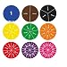 EAI Education Fraction Circles: Numbered - Set of 51