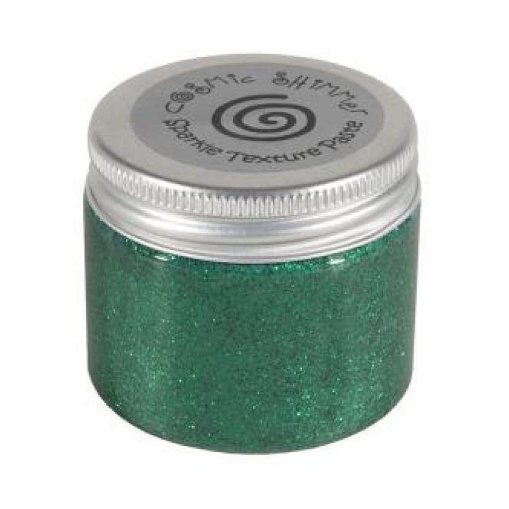Cosmic Shimmer CSPASTSPEME Emerald-Sparkle Texture Paste, 50ml