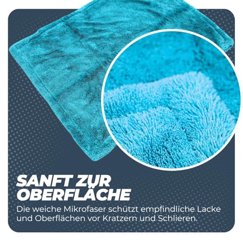 Chiffon sec en microfibre anti trace haute absorption lavable - 5