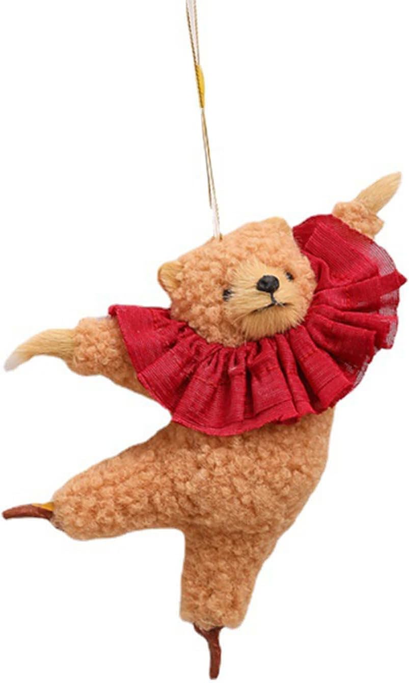 Cartoon Dancing Bear Doll Fun Room Decor Car Pendant Car Ornament Plush Perfect Birthday for Kids