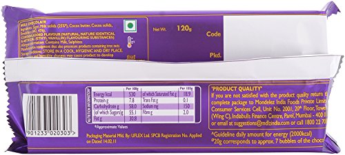 Image of Cadbury Silk Chocolate Bubbly 120Gram