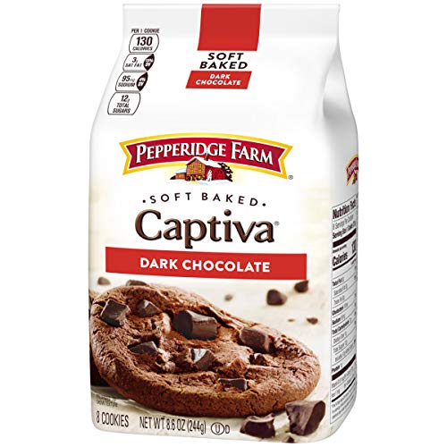 Pepperidge Farm, Cookies, Captiva, Dark Chocolate Brownie, 8.6 Ounce #TOP16