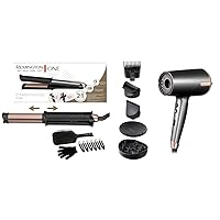 Pacchetto: Remington Piastra Capelli e Arricciacapelli, Multistyler 2 in 1] ONE S6078
