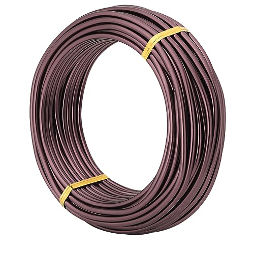 Bronze-3.0mm/9gauge-Anodized Aluminum Bonsai Training Wire 250g Large Roll,Many Size to Choose,KSVZS...