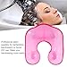 Healifty Wash Hair Sink Bowl Hair Washing Tray Hair Neck Tray Hair Perming Neck Rest Container Shoulder Support Protector for Hair Styling Perming Hairdressing Pink Hair Coloring Water Tray