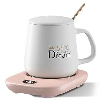 55カップウォーマー [ピンク] 加熱・保温コースター 55度 51kvQK17YQL._UF350,350_QL50_.jpg