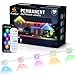 Price comparison product image EcoNour 15M/50FT RGB LED Permanent Outdoor Lights | Smart Waterproof LED Eaves Lights with App & Remote Control | Music Sync, RGB Colorful Light | Alexa Smart Christmas Light for Decorations