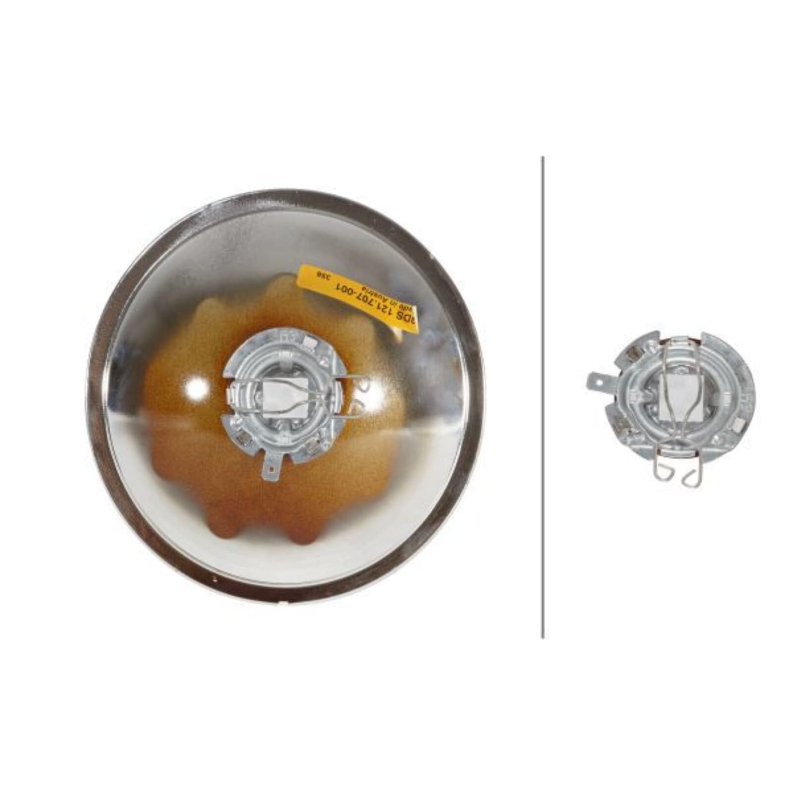 HELLA 1G4 003 470-051 Halogen-Arbeitsscheinwerfer - Matador - 24/12V - Schraubanschluss/Anbau - 4-Punkt Befestigung - Nahfeldausleuchtung - Stecker: offene Kabelenden