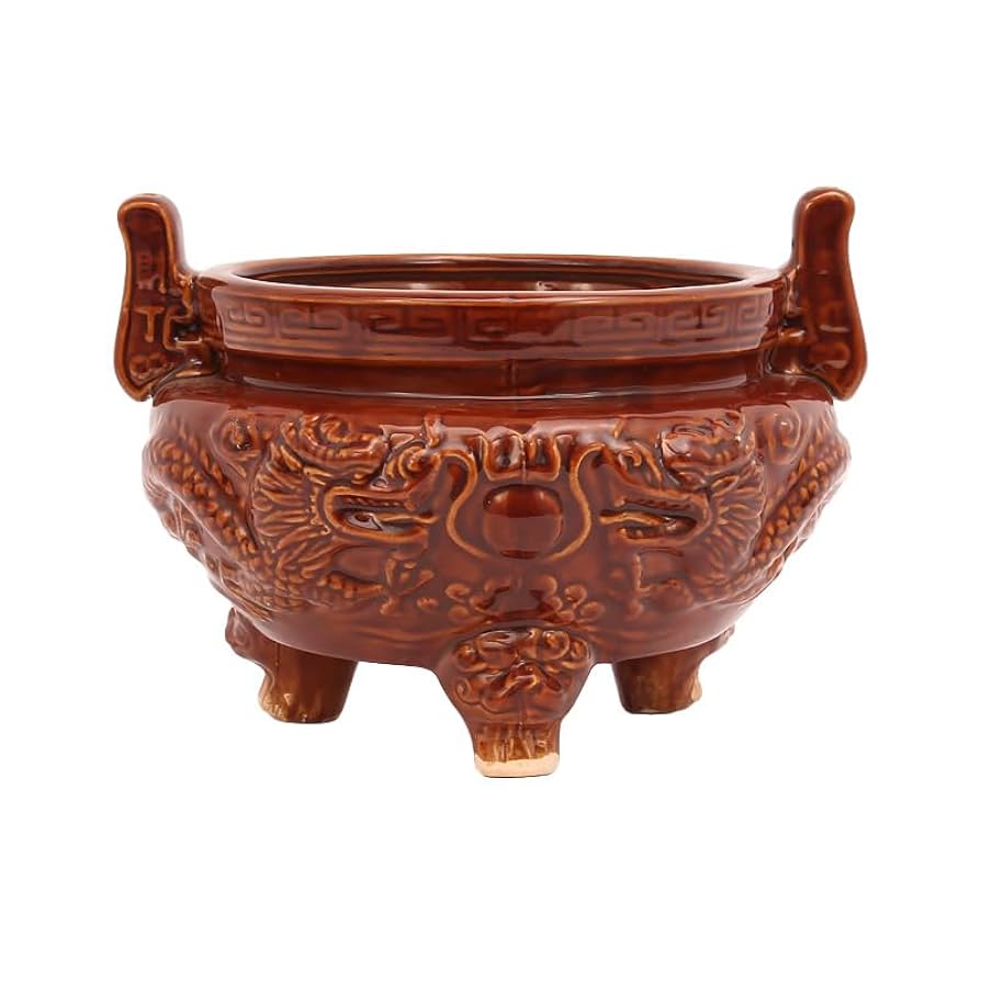 唐三彩 素三彩　獸足陶香爐 香道具 置物 唐三彩 素三彩 獸足陶香爐 香道具 置物 中国收藏网---新闻