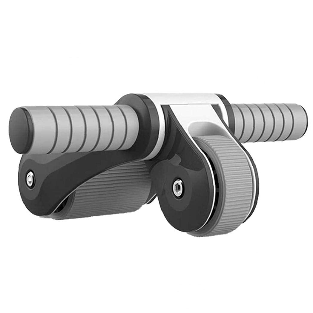 BGSFF Abdominal Roller Wheel Silen Ab Muscle Wheel Double Wheel Bearing Roller Trainer Folding Sports Fitness Equipment Home Gym Fitness