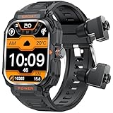 YPSDOOWKJ Military Smart Watch for Men(Call Receive/Dial), 2.01' HD Outdoor Tactical Rugged, Sports Fitness Tracker with Step,Calories,Sleep Monitor,Heart Rate Monitor for iPhone Android