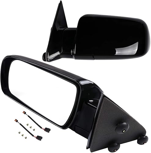 ANPART Espejos laterales aptos para Chevy Blazer 1988-1999 C1500 C2500 1992-1999 para Chevy C1500 Suburban 1995-2000 Tahoe espejos laterales para