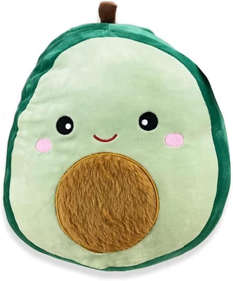 Squishmallows Peluche Kellytoy oficial de 5 pulgadas, suave juguete (Austin Avocado)