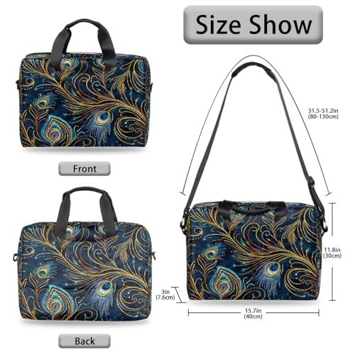 Bolso para portátil impermeable de 16 pulgadas unisex miniatura 6