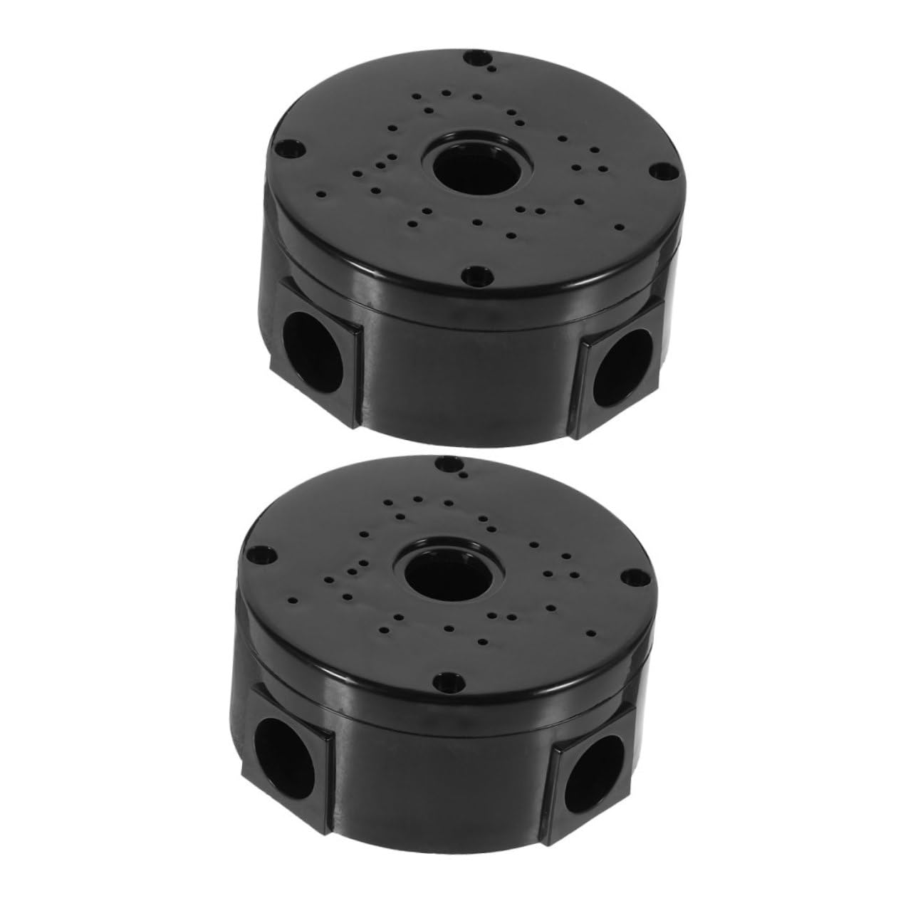 Cajas eléctricas redondas Amosfun resistentes a la intemperie para ocultar cables 8