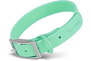 Premium Waterproof Rubber Dog Collar for Unruly Large Dogs