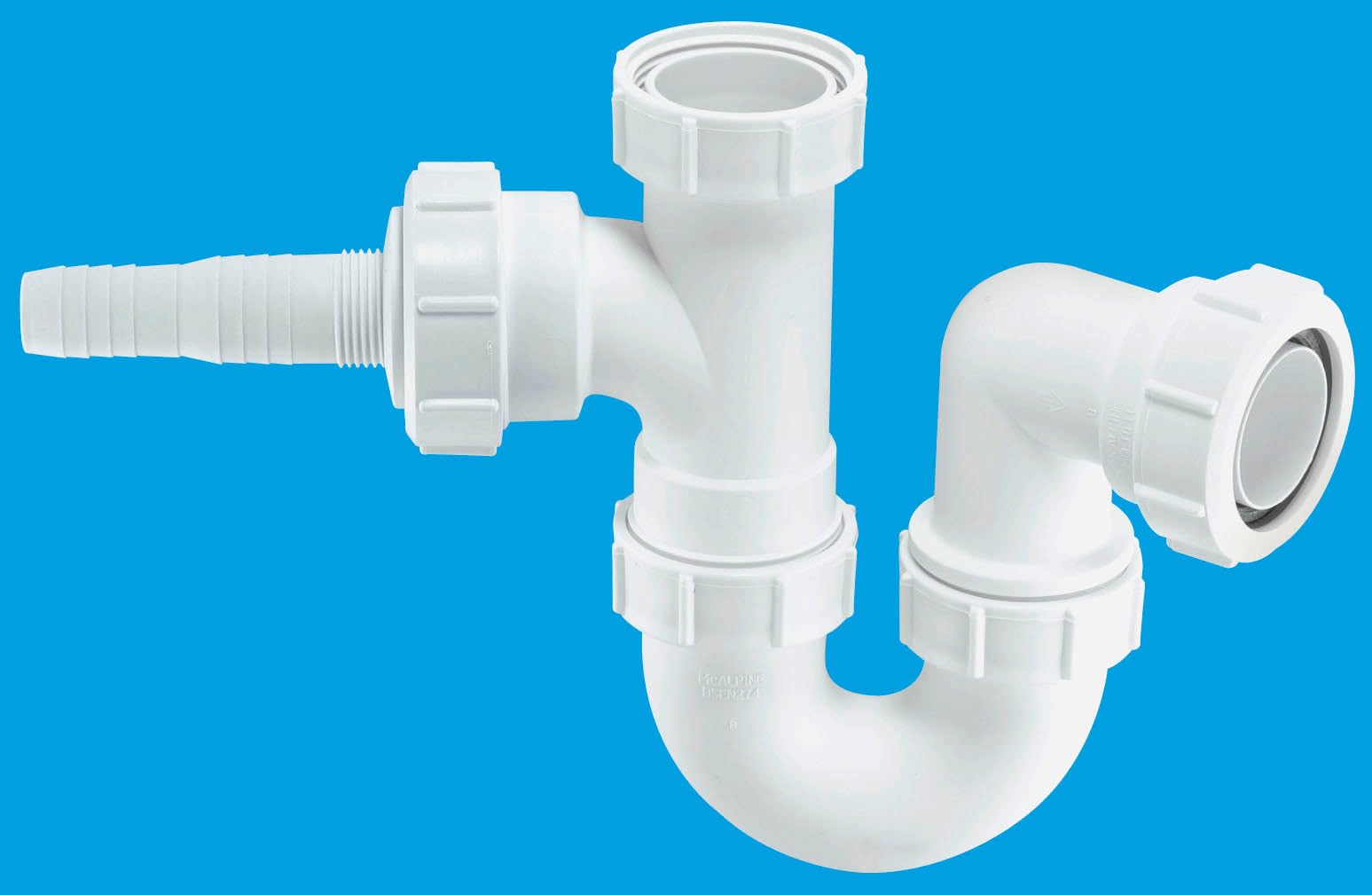 McALPINE 1½" Sink Trap with Horizontal Nozzle WM2