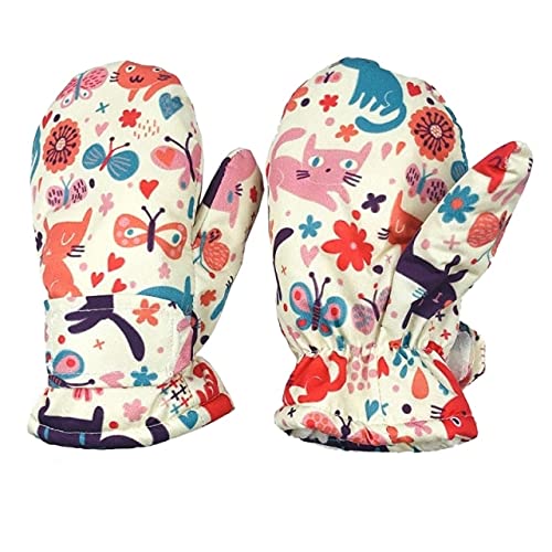 Gants d'hiver imperméables et chauds UKKO pour le ski des enfants de 5 à 8 ans XL