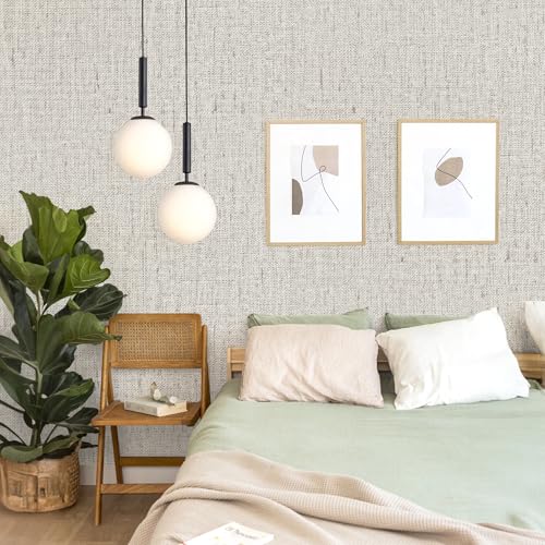 lenify Grasscloth Peel and Stick Wallpaper Beige and Gray Contact Paper 15.7inch x 118.1inch Textured Vintage Faux Linen Contact Paper Self Adhesive Removable Decorative Wallpaper for Cabinets lenify Grasscloth Peel and Stick Wallpaper Beige and Gray Contact Paper 15.7inch x 118.1inch Textured Vintage Faux Linen Contact Paper Self Adhesive Removable Decorative Wallpaper for Cabinets