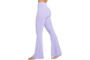 Flaunt Your Curves in Style: Women's Flare Pants with Tummy Control
