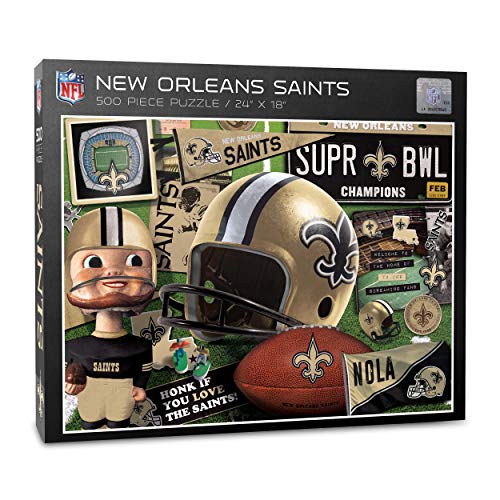 Image of YouTheFan NFL Retro Series Puzzle - 500 Pieces