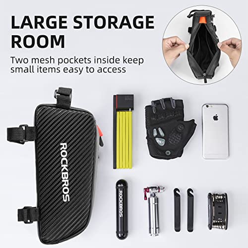 ROCKBROS Reflective Top Tube Pouch