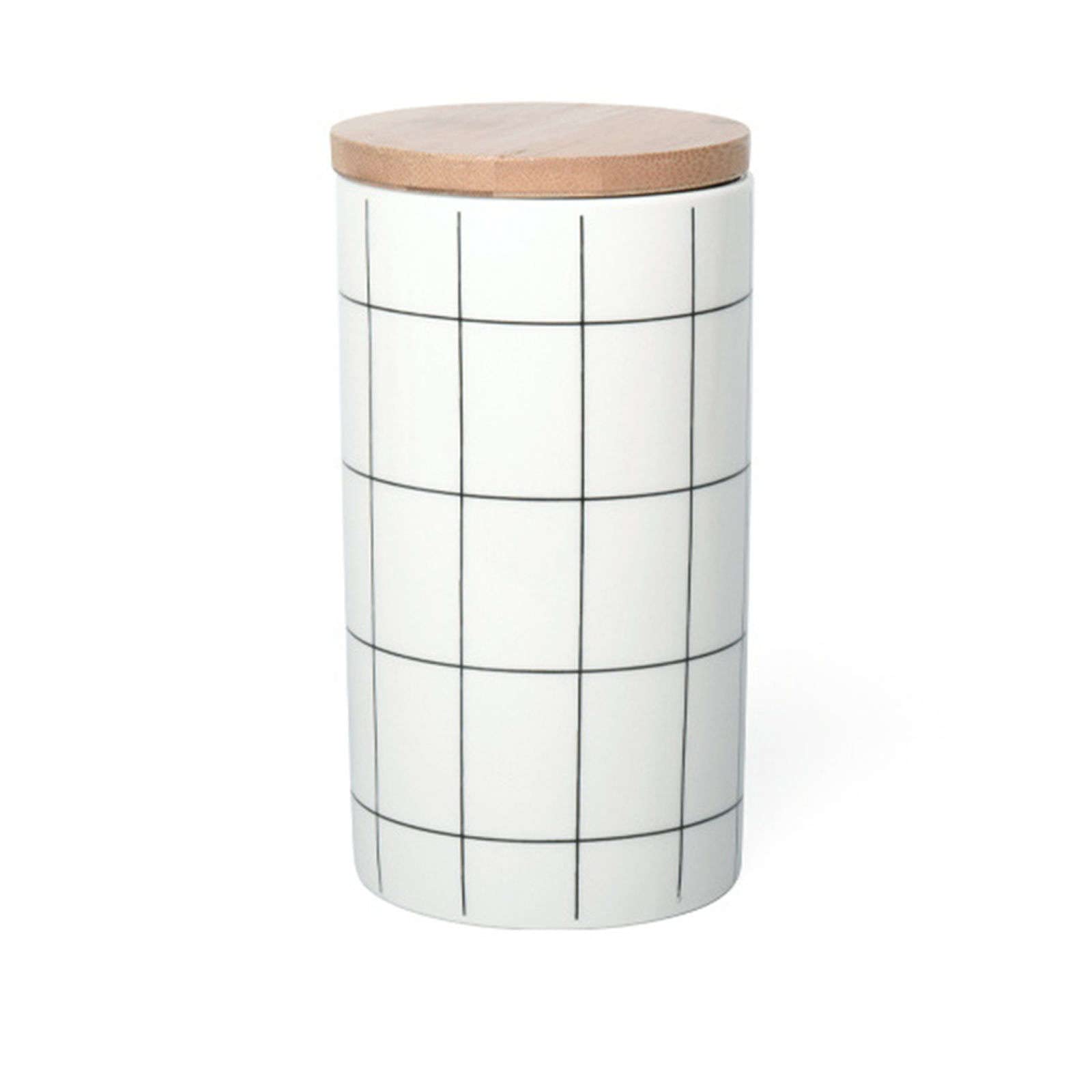 Zuccheriera Zuccheriera in ceramica,zuccheriera in ceramica con coperchio,zuccheriera stile con coperchio,set barattolo portaoggetti,sale in porcellana tinta unita,per bar,set cucina-b-3 (Color : Whi