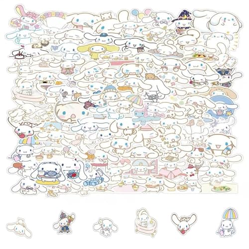 Yoimckay 100 Pezzi Adesivi Classici dei Cartoni Animat per Bambini, Adesivi Vinile Impermeabili, Adesivi Personalizzati, Cute Kawaii Adesivi, per Bambini Ragazzo Ragazza Adolescenti Adulti