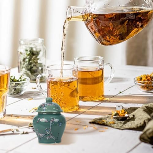 Vase Chinoiserie en céramique pour sublimer votre table de thé - 5