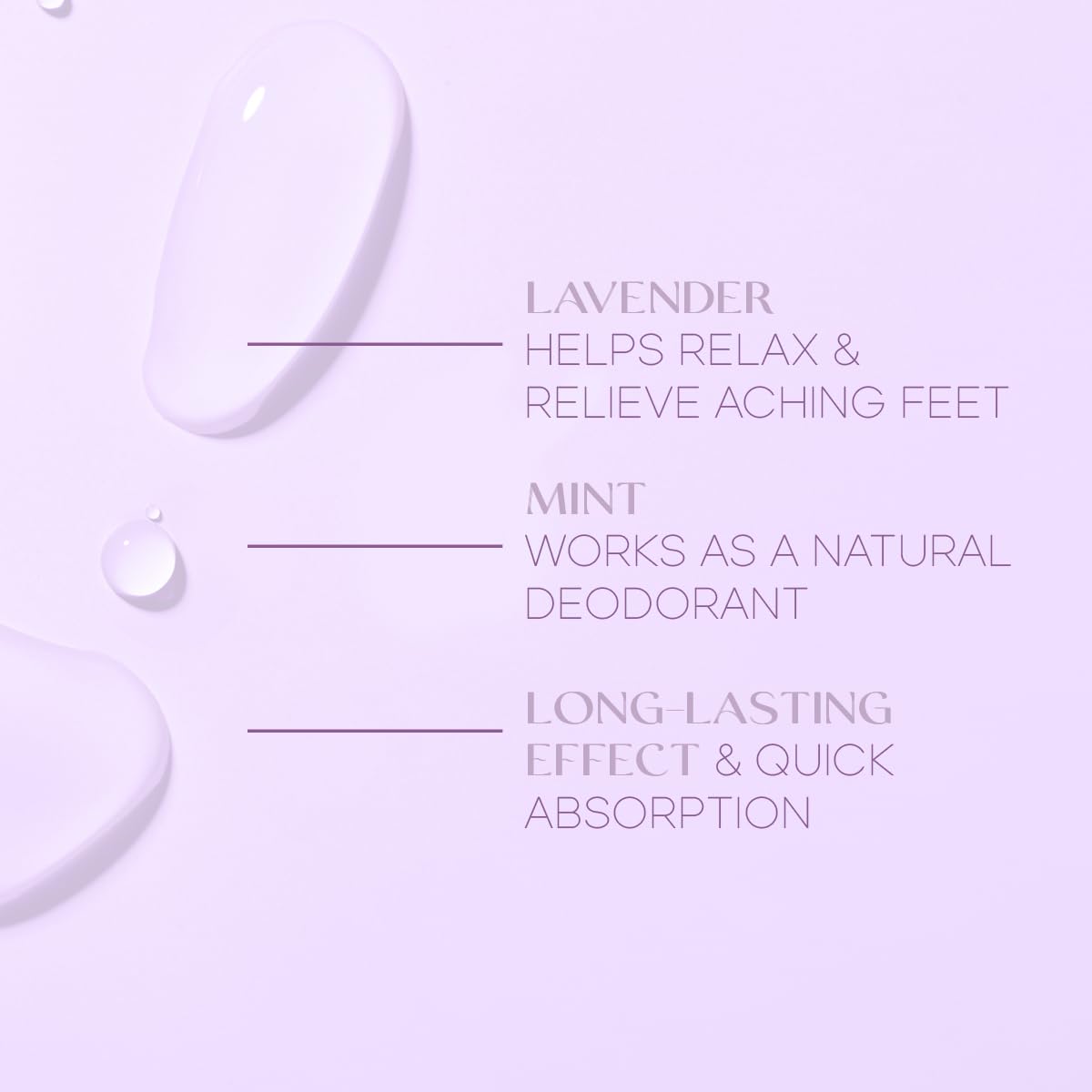 Mascarillas de lavanda y menta para pies, alivia los pies hinchados, elimina el olor, relaja e hidrata, cuidado de la piel coreano probado por dermatólogos, belleza limpia, libre de crueldad, 7
