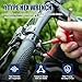HSOKEW Portable Bicycle Spoke Tool Set, 13pcs - Wheel Repair Tool, Tire Lever, Hex, Socket Wrench for Cycling Wheel Spoke Correction