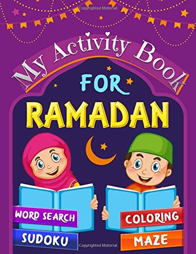 Buy My Activity Book For Ramadan Word Search Coloring Sudoku Maze 