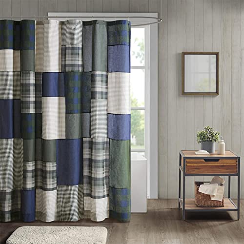 Woolrich WR70-3902 Mill Creek 100% Cotton Shower Curtain thumb #1