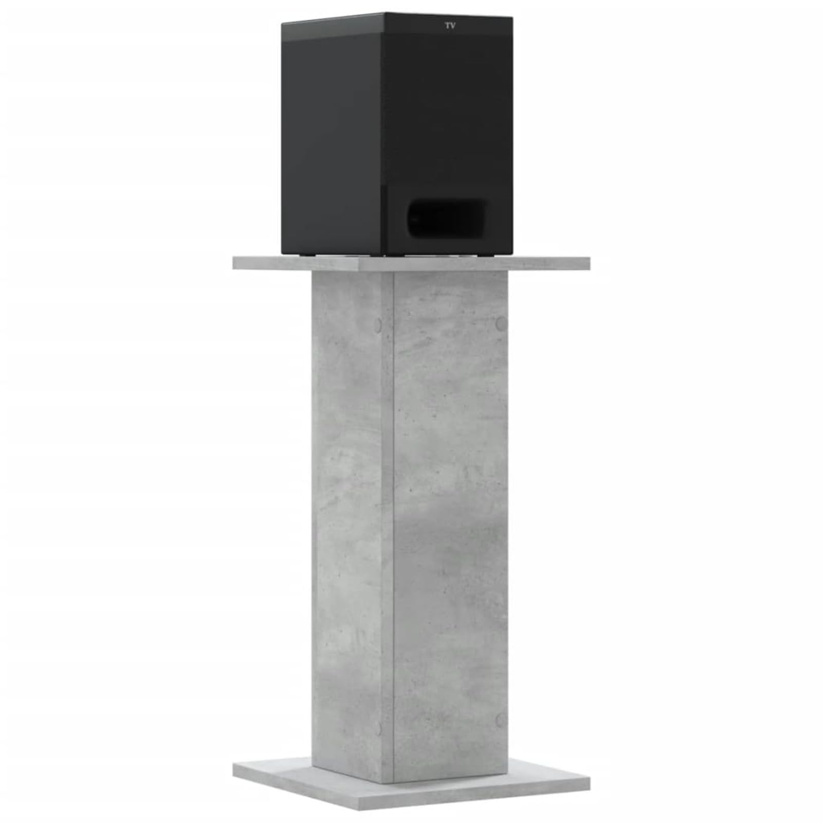 Supporti Altoparlanti 2 pz Grigio 30x30x40 cm Legno Multistrato,Stand per Altoparlanti,Supporto per Altoparlanti da Tavolo,Supporti Altoparlanti-852657