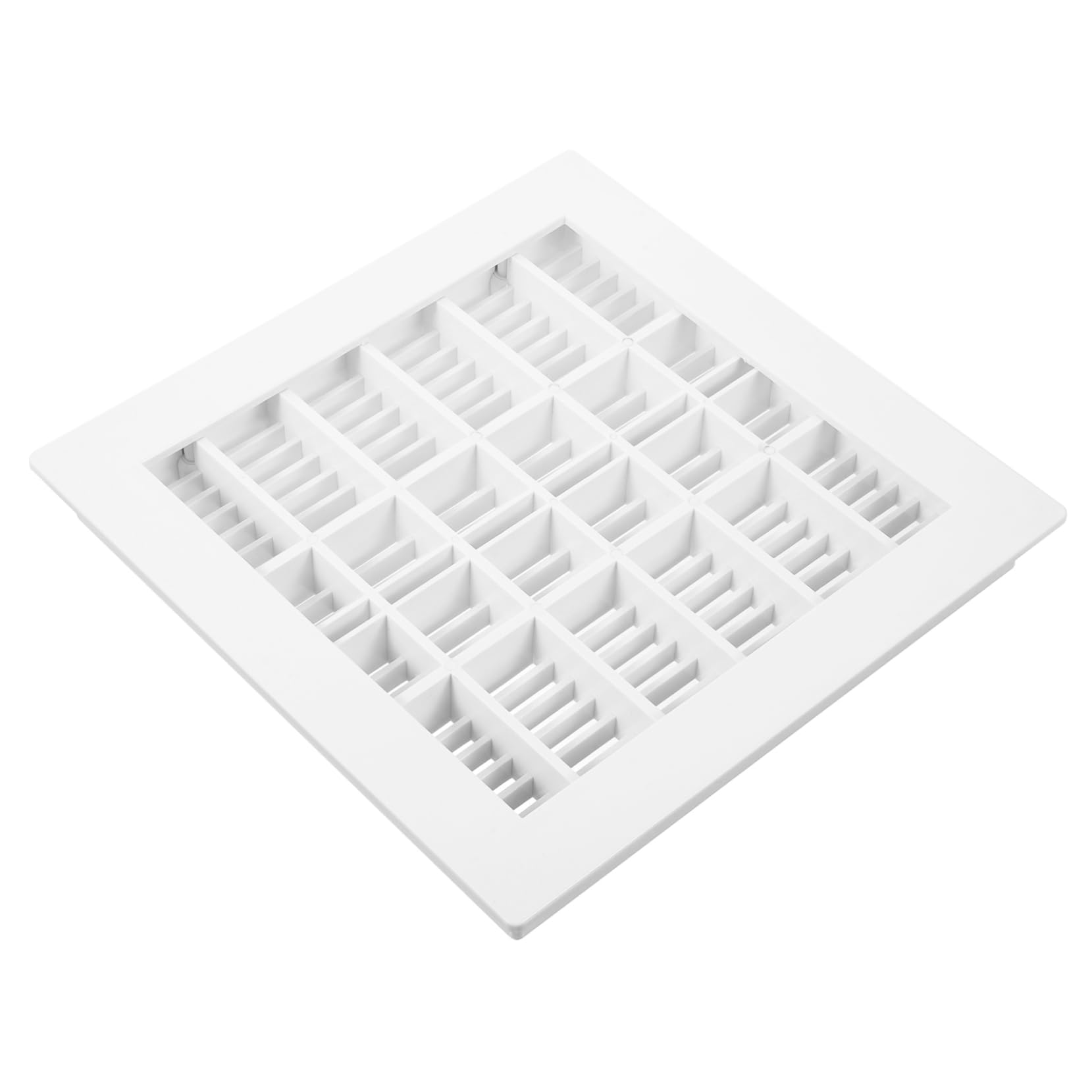Tapa de Drenaje Cuadrada y Alta Fiabilidad para Piscina de Plástico Blanco Circulación Óptima para Accesorios de Piscinas Desmontables