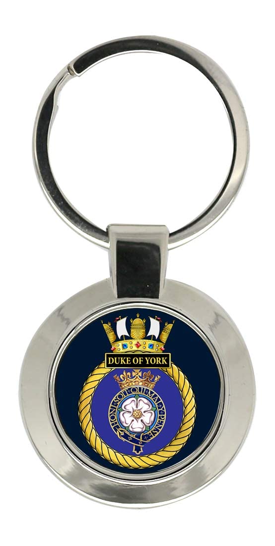 Giftshop UK HMS Duke of York, Royal Navy Key Ring